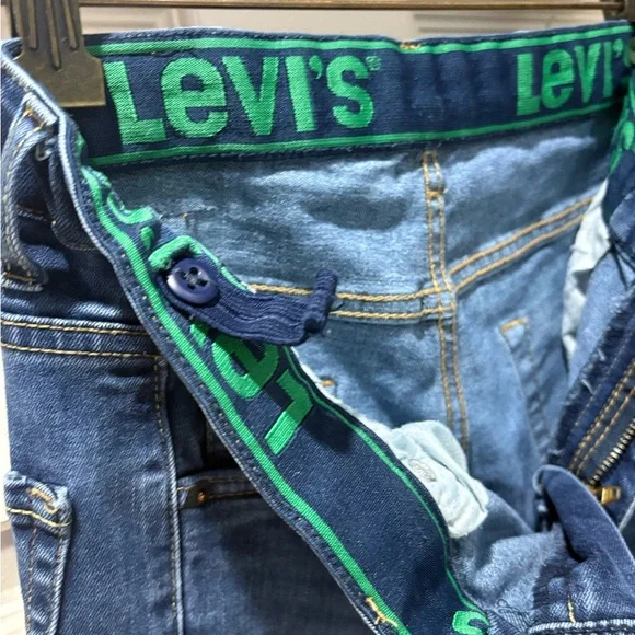 511 Levi’s Slim fit Blue Jeans size 16. 28x30 with inside tighten option - Picture 4 of 10